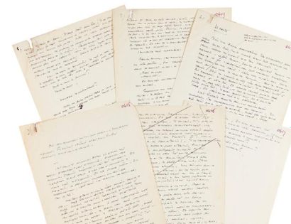 Antoine DE SAINT EXUPERY (1900-1944) «La Vérité»: manuscrit autographe, raturé et...