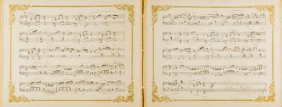 null WAGNER Richard (1813-1883).
MANUSCRIT MUSICAL autographe signé, Ankunft bei...