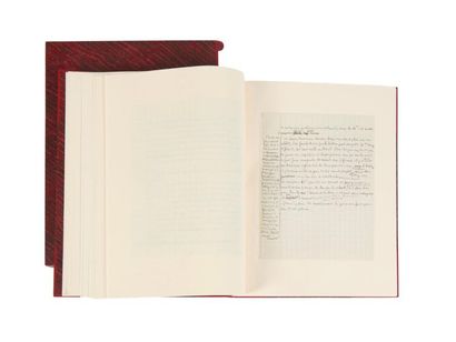 QUENEAU RAYMOND (1903 - 1976) 
CENT MILLE MILLIARDS DE POÈMES.
Manuscrit autographe...