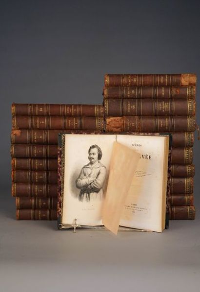 Honoré de Balzac (Livres) Œuvre complète en 20 tomes. Ed Alexandre Houssiaux 185... Gazette Drouot