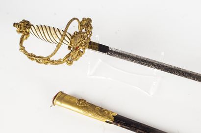 ROYAUME DE BELGIQUE Belgian senator sword. Very good condition. Private collecti...