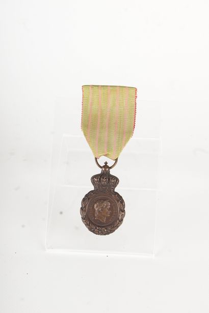 Second Empire français Medal of St. Helena instituted by Napoleon III for the veterans...