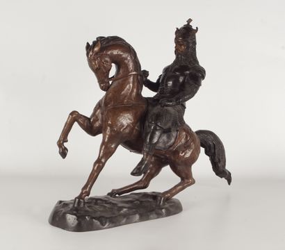 Attila - Bronze equestre