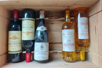 Vin - Pommard Les combes 1989 - Saint-Emilion Larcis Ducasse 2013 - Château Filhot...