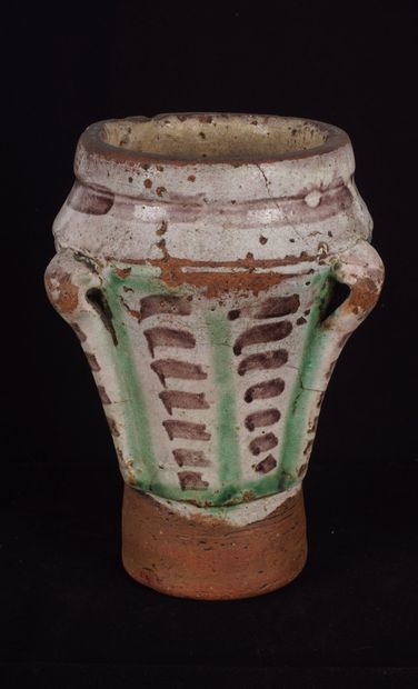 Alfares de Teruel, Espagne, Travail ancien (Ceramica Aragonesa Espana) (Mortar -...