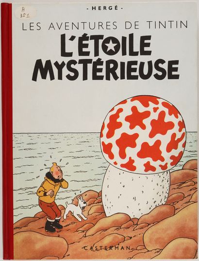 HERGÉ, Georges Remi dit (1907-1983) Tintin T 10, The Mysterious Star, Casterman B5...