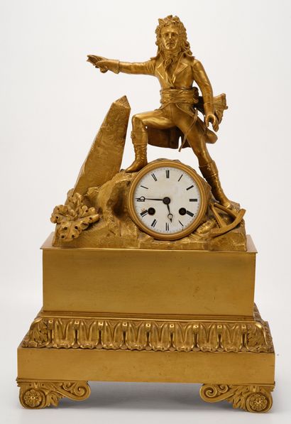 Horlogerie - Epoque Restauration - Pendule Egyptomanique par Honoré PONS, 1827 Pendule...