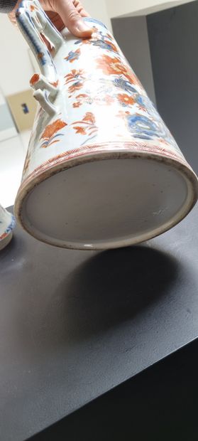 Chine ou Japon - Imari , XVIIIE - (China - Chinese porcelain - 中国) Grande cafetière...
