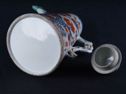 Chine ou Japon - Imari , XVIIIE - (China - Chinese porcelain - 中国) Grande cafetière...