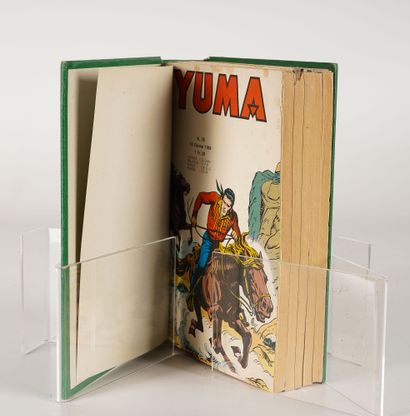 LUG SEMIC, ARCHIVES COMICS Two binders published by LUG including the YUMA n° 67...