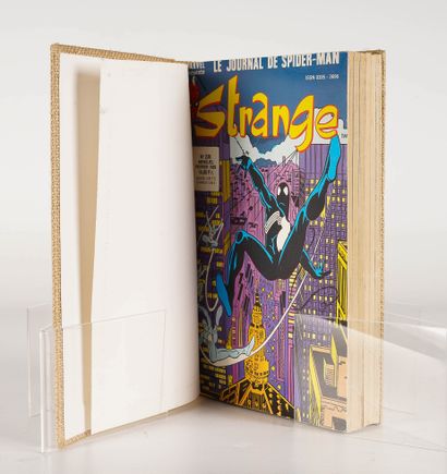 LUG SEMIC, ARCHIVES COMICS Reliure éditeur LUG comprenant 6 STRANGE n° 230 à 235...
