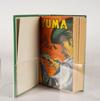 LUG SEMIC, ARCHIVES COMICS Deux reliures éditeur LUG comprenant les YUMA n° 91 à...