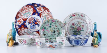 Chine et Japon - Manette de porcelaine