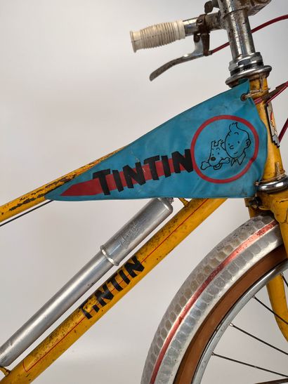HERGÉ, Georges Remi dit (1907-1983) Very rare child's (Zéfal?) Tintin bike from the...