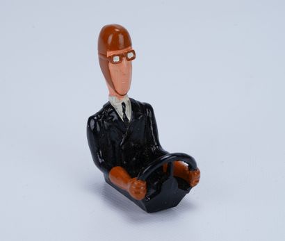 HERGÉ, Georges Remi dit (1907-1983) Aroutcheff, figurine Pixi plomb de Mr Pump. sans...