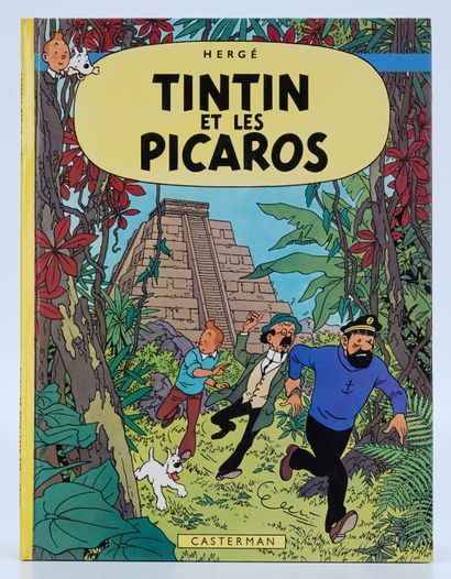 HERGÉ, Georges Remi dit (1907-1983) Tintin T 23, Tintin et les Picaros, Casterman...