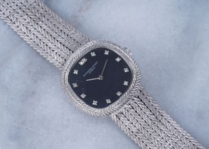 Audemars Piguet Ladies' wristwatch, Audemars Piguet Genève, 18ct white gold and diamonds,...