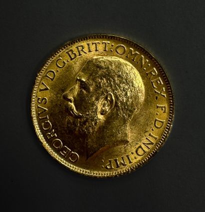 Souverain or Gold coin, sovereign 7.99 gr, 22 ct.