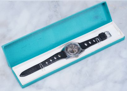 AQUASTAR Steel watch, self-winding mechanical, +- 36mm, Swiss Made, Aquastar 1701...