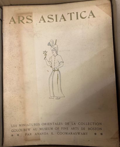 Ars Asiatica. Victor Goloubew. Paris, Editions...