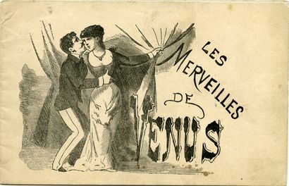 null [Artiste non identifié]. Les Merveilles de Vénus, vers 1910. Livret de 8 lithographies...
