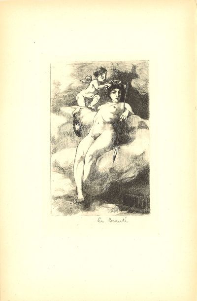 null [Martin VAN MAËLE pour Charles BAUDELAIRE]. Les Fleurs du Mal, 1913. Suite de...