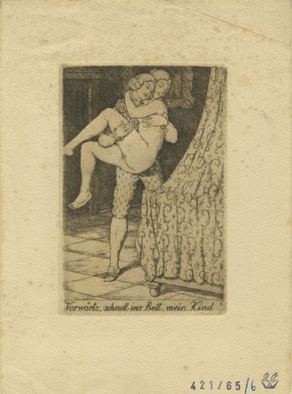 null Paul VERLAINE. Frauen Philipp, Martin Erich. Les Femmes, impression privée 1924....
