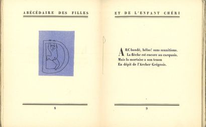 null [Pierre MAC ORLAN]. Abécédaire des Filles et de l’Enfant Chéri, éditions de...