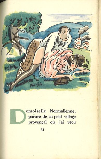 null [Pierre MAC ORLAN]. Les Contemporaines galantes, Paris, 1931. Un volume in-8...