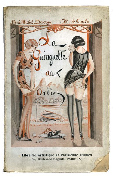 null [CARLO]. DESERGY, René-Michel. La Guinguette aux orties. Librairie Artistique...