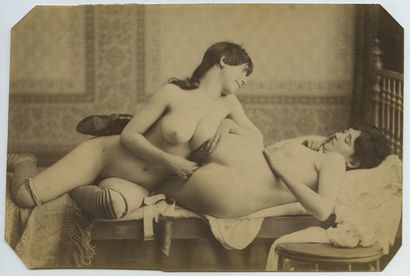 null LE PREMIER PORNOGRAPHE (actif entre 1860 et 1880) Exhibitions, vers 1870. 9...