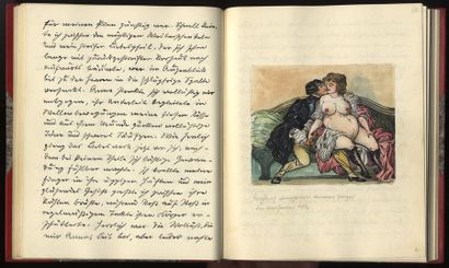 null Franz HIRMANN. Fräulein Anna, das Schwangere Liebchen. Original manuscript,...