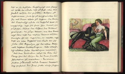 null Franz HIRMANN. Fräulein Anna, das Schwangere Liebchen. Original manuscript,...