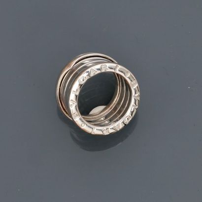 null BULGARI, B.ZERO1. Ring in white gold, signed, size: 47, weight: 9,65gr. gro...