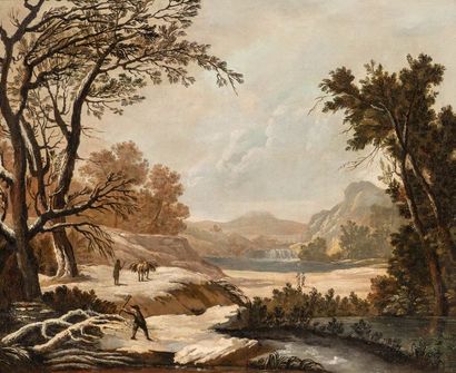 null Louis Claude MALEBRANCHE (1790-1838)

Paysage enneigé

Huile sur toile

50 x...