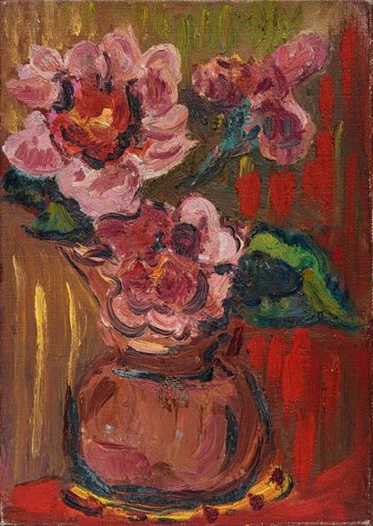 null Maurice Léonce SAVIN (1905-1978) Bouquet de fleurs

Huile sur toile

On joint...