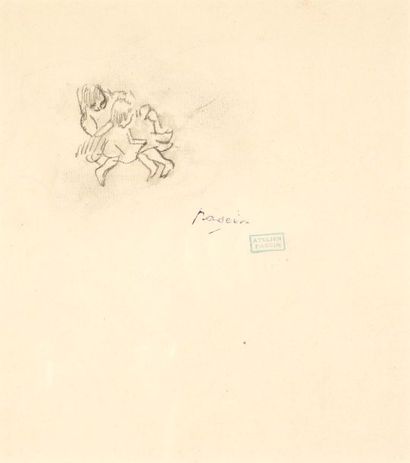 null Jules PASCIN (1885-1930)

Portrait d’homme

Crayon noir

Signé sous le dessin...