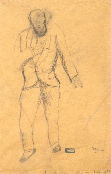 null Jules PASCIN (1885-1930)

Deux femmes

Crayon noir

Signé sous le dessin et...