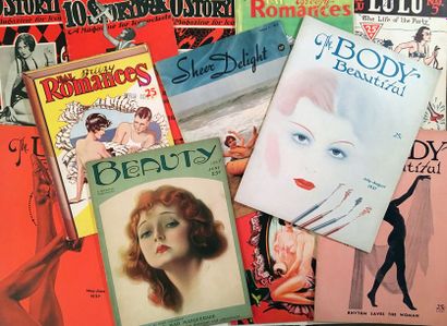 null 12 pin-up magazines. Lulu, n°5 3 Story Bo1, May 1929, vol. 27 No. 5, June 1929,...