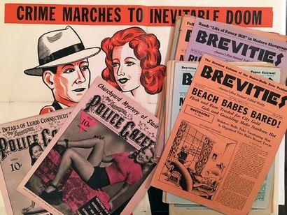 null Brevities, America's First National Tabloid Weekly. 24 issues, 35 x 25 cm: 1932:...