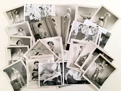 null TAYLOR STUDIO and miscellaneous. Studies of nude, spanking and lingerie, circa...