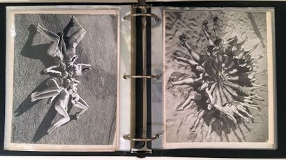 null An album containing 79 silver prints, 25.6 x 20 cm. USA, circa 1930-1950. Portraits...