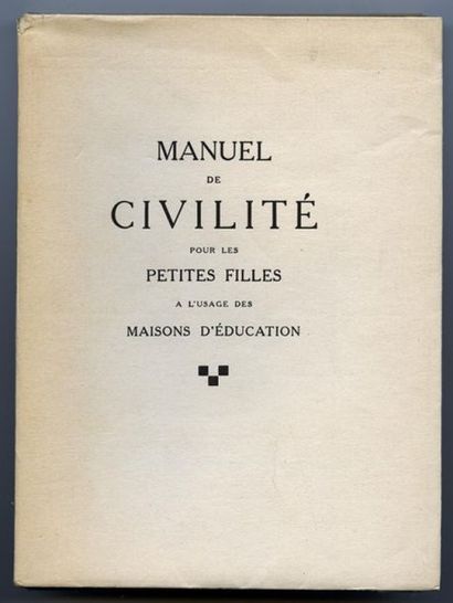 null [COURBOULEIX (Léon)] - [LOUŸS (Pierre)]. Manuel de civilité pour les petites...