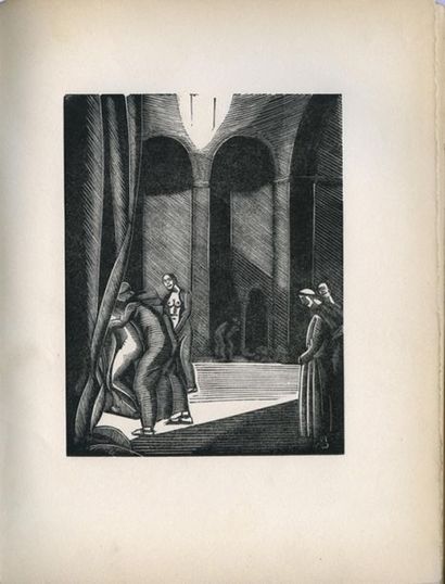 null [LE BRETON (Constant)] - [MUSSET (Alfred de)]. Gamiani, vers 1930. Un volume...
