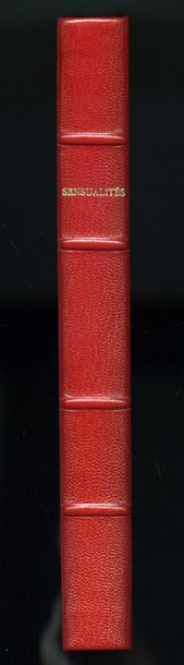 null [Auteur non identifié]. Sensualités. [Paris, 1938]. Édition originale. Un volume...