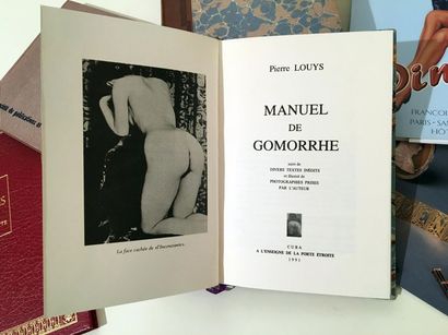 null LOUŸS (Pierre). Manuel de Gomorrhe. Suivi de divers textes inédits et illustré...
