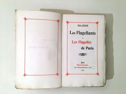 null [FLAGELLATION, 6 ouvrages]. Charles VIRMAÎTRE (1835-1903). Les Flagellants et...