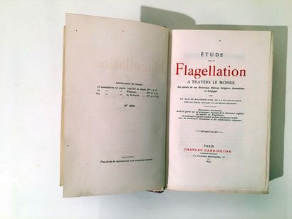 null [FLAGELLATION - Charles CARRINGTON, 3 ouvrages]. Paul DE ROBERTSKI. Tchérikof....
