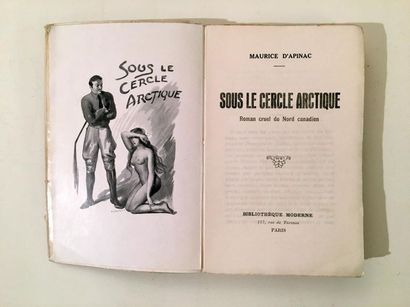 null [FLAGELLATION, 6 ouvrages]. Maurice d'APINAC, Trois jeunes filles dans la tourmente...