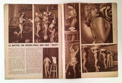 null [FOLIES DE PARIS-HOLLYWOOD]. 538 numéros de la mythique revue, 1947-1970. Les...